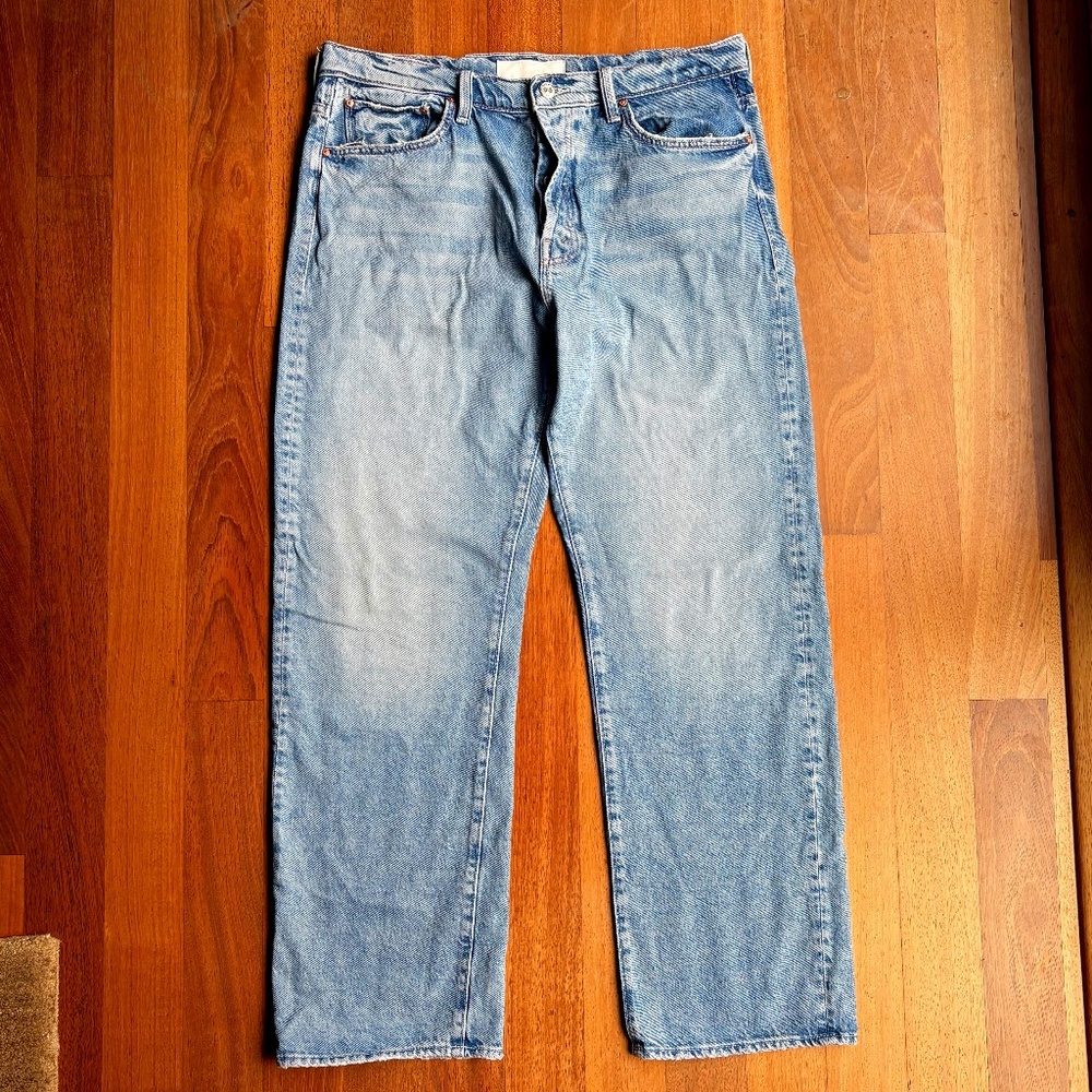 Mother Ditcher Hover straight-leg jean